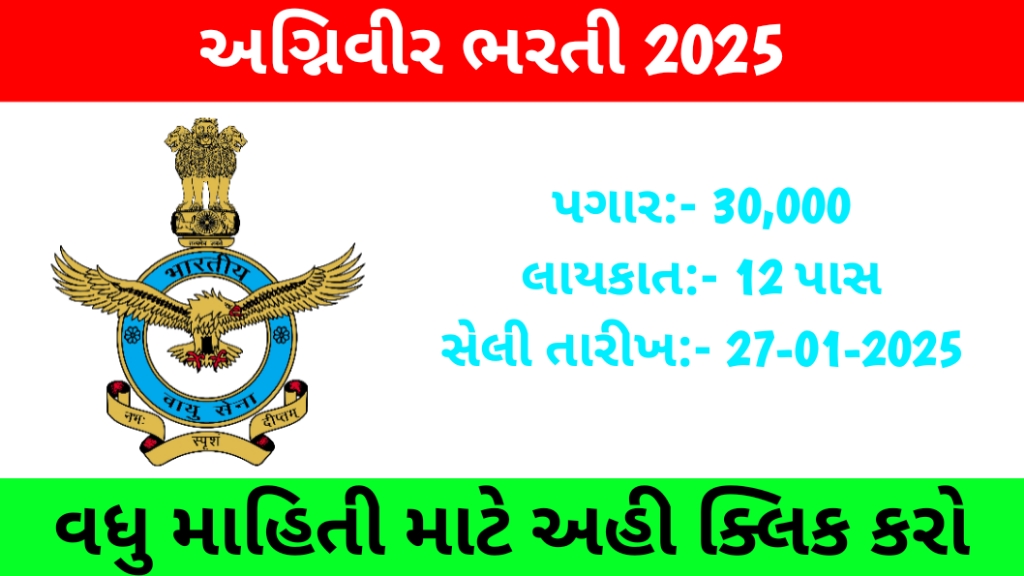 Air Force Agniveer IAF Recruitment 2025